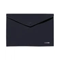 Папка - конверт Economix А4 180 мкм, непрозора, фактура "помаранч", чорна (E31305-51) - зменшене зображення 1