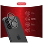 Скло захисне Intaleo Camera Lens Apple iPhone 17 Black (1283126630064) - зменшене зображення 3