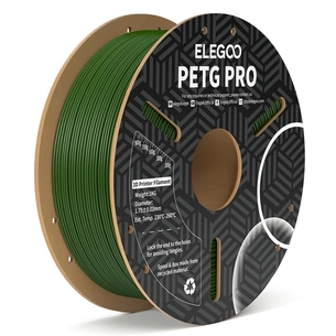 Пластик для 3D-принтера ELEGOO PETG PRO 1кг, 1.75мм, olive green (50.203.0449) зображення 1