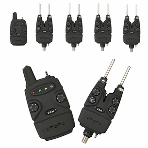 Індикатор клювання DAM набір у кейсі Multi-Color Wireless Alarm Set 4+1 (52399) зображення 1