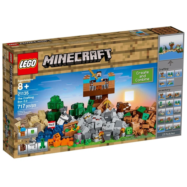 Конструктор LEGO MINECRAFT Станок 2.0 (21135) - изображение 1