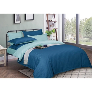 Підковдра MirSon Satin Stripe 30-0019 + 30-0013 Milo 220х240 см (2200005264454) зображення 1