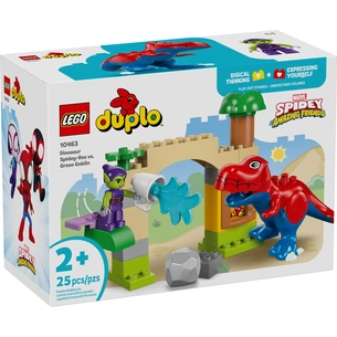 Конструктор LEGO DUPLO Marvel Динозавр Spidey-Rex проти Зеленого Гобліна (10463) зображення 1