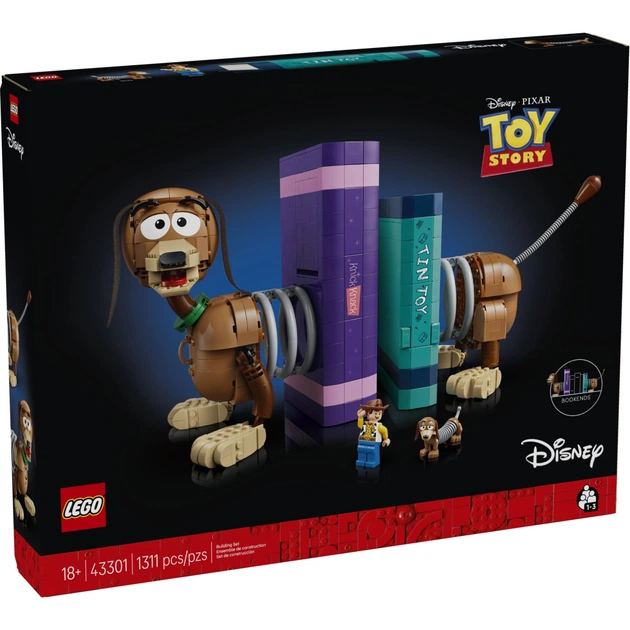 Конструктор LEGO Disney Pixar Книжкові підставки «Собачка Спіралька» з «Історії іграшок» (43301) - зображення 1
