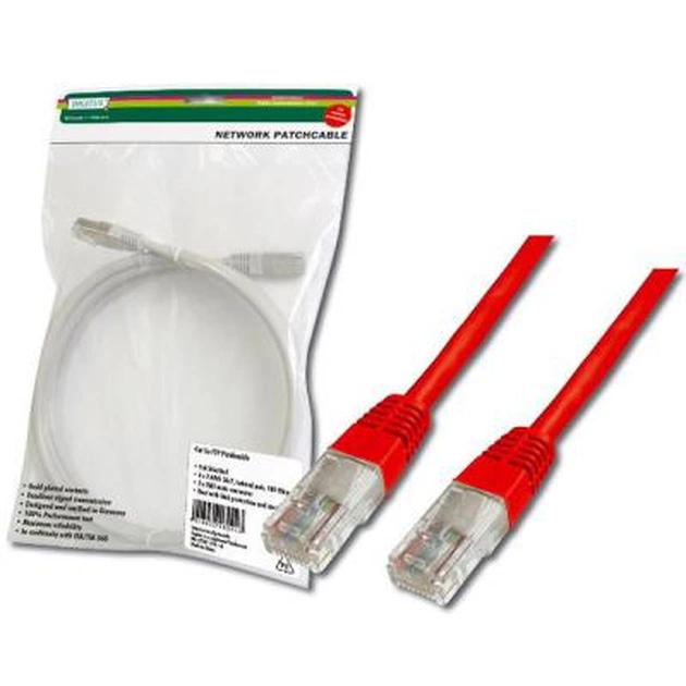 Патч-корд Digitus 2м (DK-1511-020/R) - зображення 1