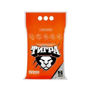 Наповнювач для туалету Тигра бентонітовий 5 кг (середня гранула 1.5-2.5 мм) (5201) изображение 1