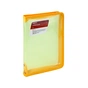 Папка на блискавці Axent об'ємна B5 550 мкм Прозора Жовта (1802-25-A) - зменшене зображення 1