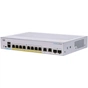 Комутатор мережевий Cisco CBS250-8PP-E-2G-EU - зменшене зображення 2