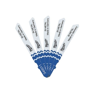 Полотно Milwaukee для електролобзика T118AF Bi-Metal 55мм/ крок зуба 1,2, 5шт (4932340011) зображення 1