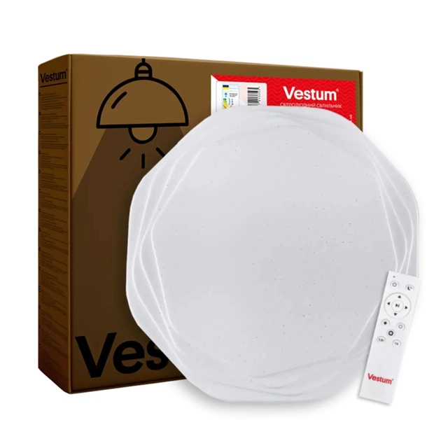 Светильник Vestum ROSE зоряне небо 80W 3000К-6500К з ДК (VS-91018) - изображение 1