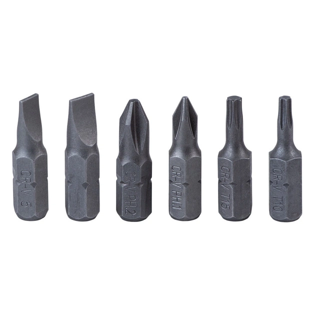 Набір викруток Sigma з реверсом MINI c бітами 6шт CrV (4001811) - picture 6