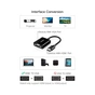 Перехідник HDMI M to VGA F 1920x1080 60Hz black Ugreen (UGR-90813) - зменшене зображення 3