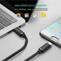 Дата кабель USB-C to USB-C 2.0m US286 3A Black Ugreen (10306) - зменшене зображення 7