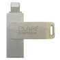 USB флеш накопичувач Elari 128GB SmartDrive Silver USB 2.0/Lightning (ELSD128GB) - зменшене зображення 1