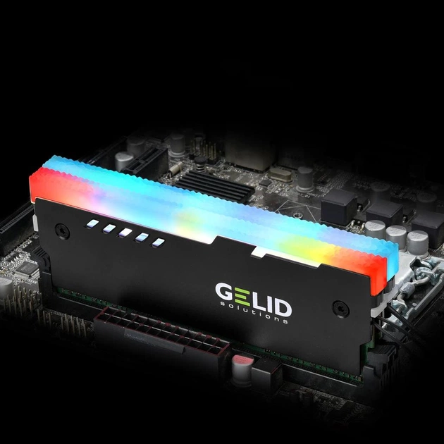 Охолодження для пам'яті Gelid Solutions Lumen RGB RAM Memory Cooling Black (GZ-RGB-01) - picture 6