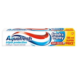 Зубна паста Aquafresh Освіжаюче-м'ятна 125 мл (5908311868447) зображення 1