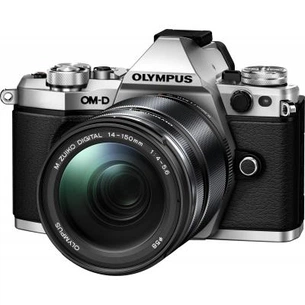 Цифровий фотоапарат Olympus E-M5 mark II 14-150 mm Kit silver/black (V207043SE000) зображення 1