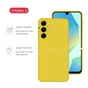 Чохол до мобільного телефона Intaleo Silicone Samsung Galaxy A16 Yellow (1283126600005) - зменшене зображення 3