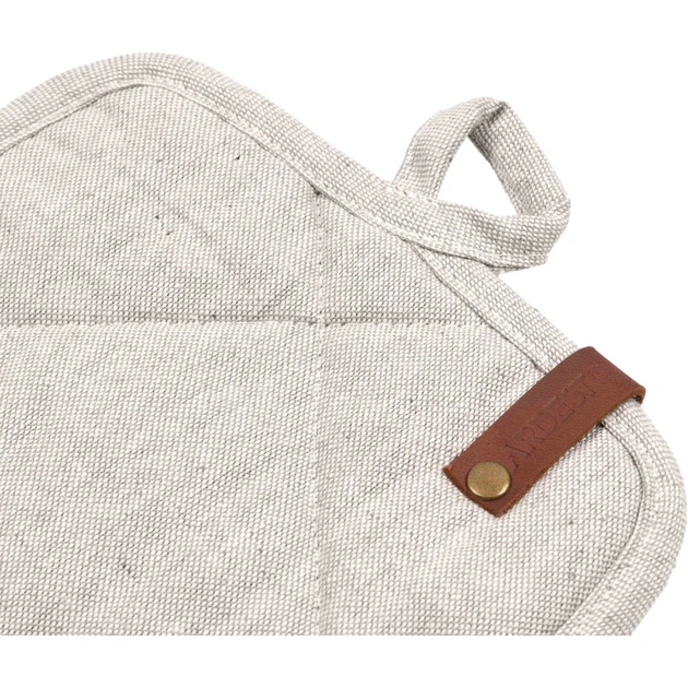 Кухонна прихватка Ardesto Oliver, 20х20 см, 100% бавовна, нап-ч: ватин, сірий світлий (ART04OL) - picture 4