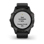 Смарт-годинник Garmin Fenix 6 Pro Sapphire Carbon Grey DLC with Black Band (010-02158-11/10) - зменшене зображення 8