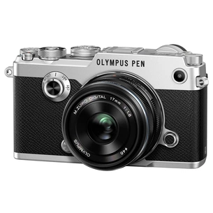 Цифровий фотоапарат Olympus PEN-F 17mm 1:1.8 Kit silver/black (V204063SE000) зображення 1