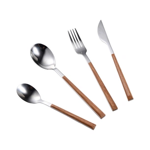 Набір столових приборів Bergner Naturally 24 предмета (BG-45120-MM) зображення 1