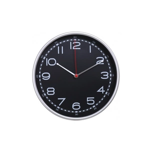 Настінний годинник Optima Speed пластиковий, чорний (O52111) зображення 1