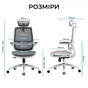 Кресло офисное Sihoo M59AS Mesh Gray (M59AS-M301) - уменьшенное изображение 9