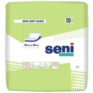 Пелюшки для малюків Seni Soft Basic 90х60 см 10 шт (5900516692469) зображення 1