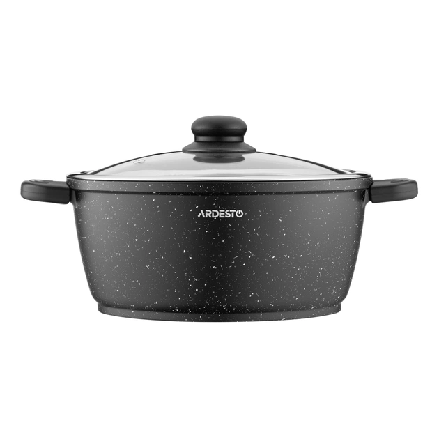 Набір посуду Ardesto Gemini Anzio, 6 предметів, чорний (AR1906AS) - зображення 10