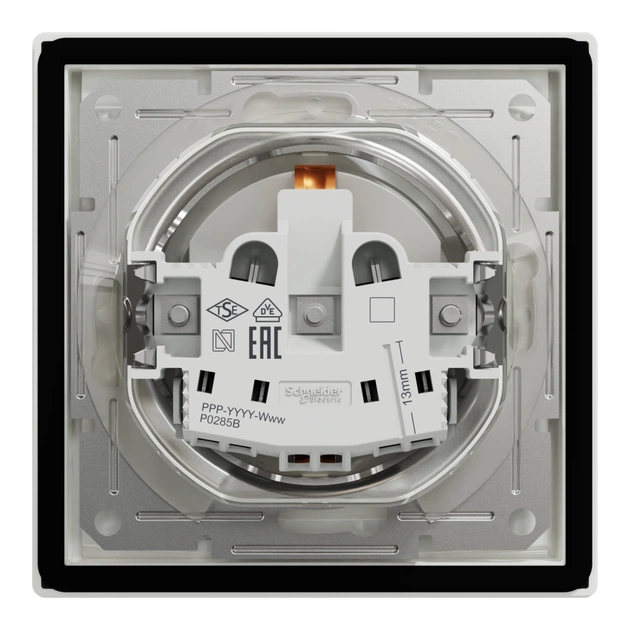 Розетка Schneider Electric ASFORA з кришкою IP44, біла (EPH3100321) - зображення 8