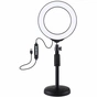 Набір блогера Puluz Ring USB LED lamp PKT3047B 6.2" + table mount (PKT3047B) - уменьшенное изображение 1