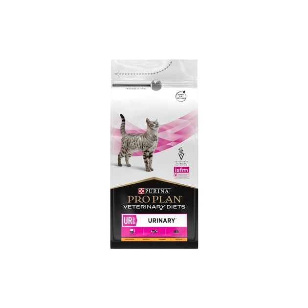 Сухий корм для кішок Purina Pro Plan Veterinary Diets UR Urinary при сечокам'яній хворобі 1.5 кг (7613035160552) - picture 1