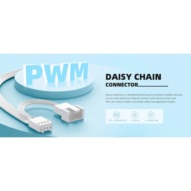 Кулер до корпусу ID-Cooling TF-12015-W - picture 9