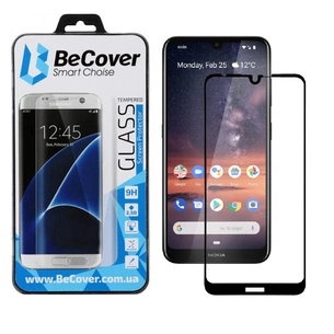 Скло захисне BeCover Nokia 3.2 Black (704114) зображення 1