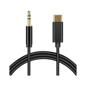Кабель мультимедійний USB-C to 3.5mm M 1.0m black XoKo (AUX-002-BK) зображення 1