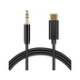 Кабель мультимедійний USB-C to 3.5mm M 1.0m black XoKo (AUX-002-BK) - зменшене зображення 1