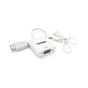 Переходник HDMI M to VGA F + Audio 0.25m white VEGGIEG (YT-C-H-V2W) - уменьшенное изображение 1