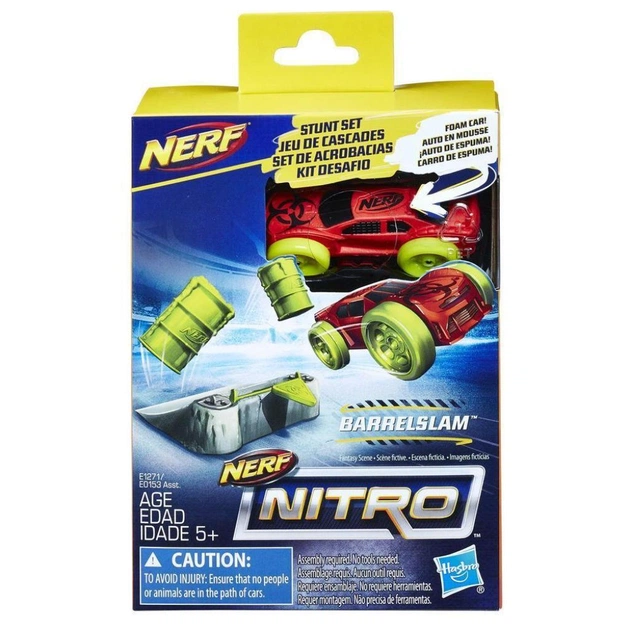 Автотрек Nerf Nitro Перешкода і машинка (E1271) - изображение 1