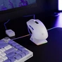 Миша бездротова Proove Gaming Superfight Wireless with charging dock White/Purple (WMSW00122002) - зменшене зображення 5
