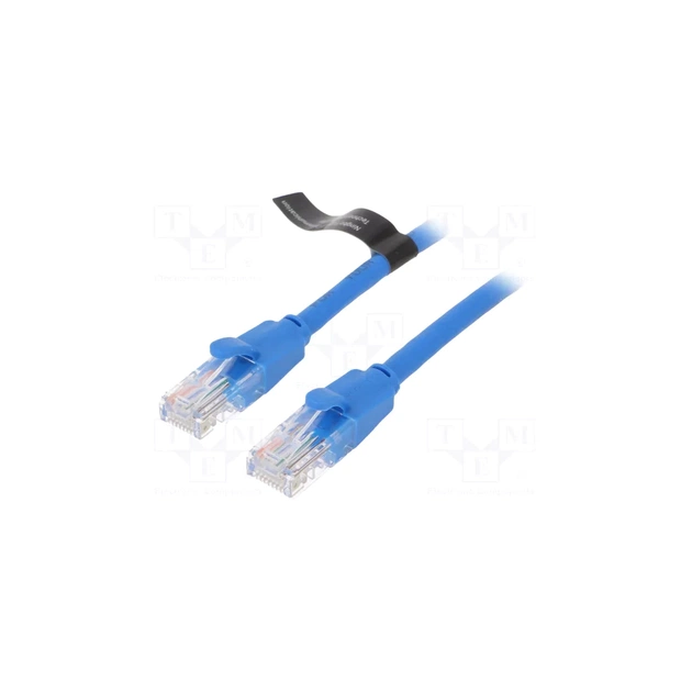 Патч-корд 1м, UTP cat 6 RJ-45 blue Vention (IBELF) - изображение 1