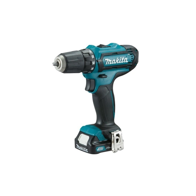 Шуруповерт Makita DF331DWAE, CXT, 10,8В Slider, 2Аг х 2шт, DC10WC, кейс - зображення 1