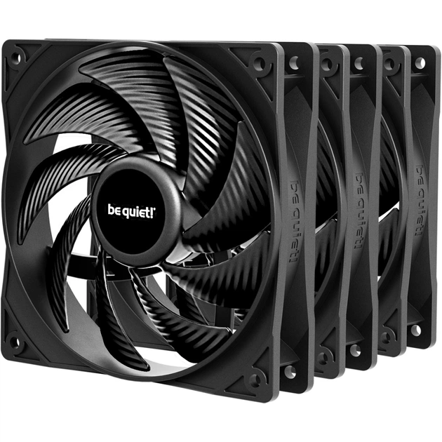 Кулер для корпуса Be quiet! PURE WINGS 3 120mm PWM high-speed в (BL140) - изображение 1
