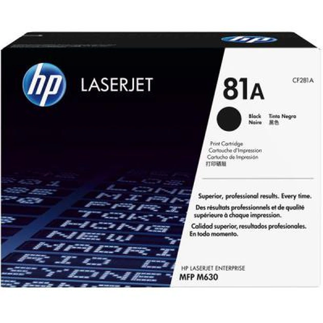 Картридж HP LJ 81A Black (CF281A) - изображение 1
