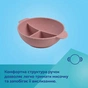 Тарілка дитяча Canpol babies DOTS силіконова на присосці з секціями, сіра (51/403_grey) - preview 9