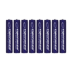 Батарейка Esperanza AAA LR03 Alkaline * 8 (EZB104) зображення 1