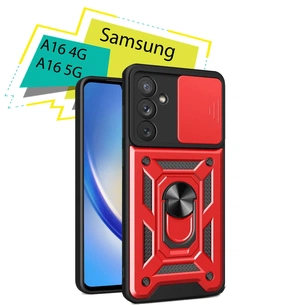 Чохол до мобільного телефона BeCover Military Samsung Galaxy A16 4G SM-A165/A16 5G SM-A166 Red (713071) зображення 1