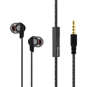Навушники Grand-X EP-66B Black зображення 1