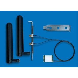 Мережева карта Wi-Fi INTEL 8265.NGWMG.DTX1 M.2 key E з антенами (8265.NGWMG.DTX1 958156) зображення 1