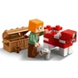 Конструктор LEGO Minecraft Грибний будинок 272 деталі (21179) - зменшене зображення 5